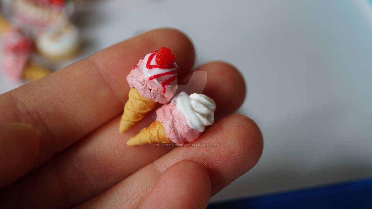 Icecream of Fimo by BigSweetPanda on DeviantArt