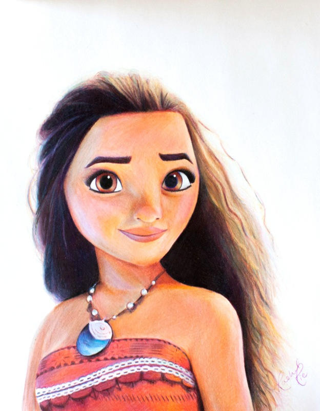 Moana Pencil Drawing By Rachelrie On Deviantart Moana Pencil Drawing By Rachelrie On Deviantart