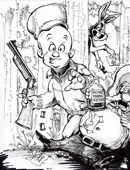 DailySketchChallenge - Elmer J. Fudd