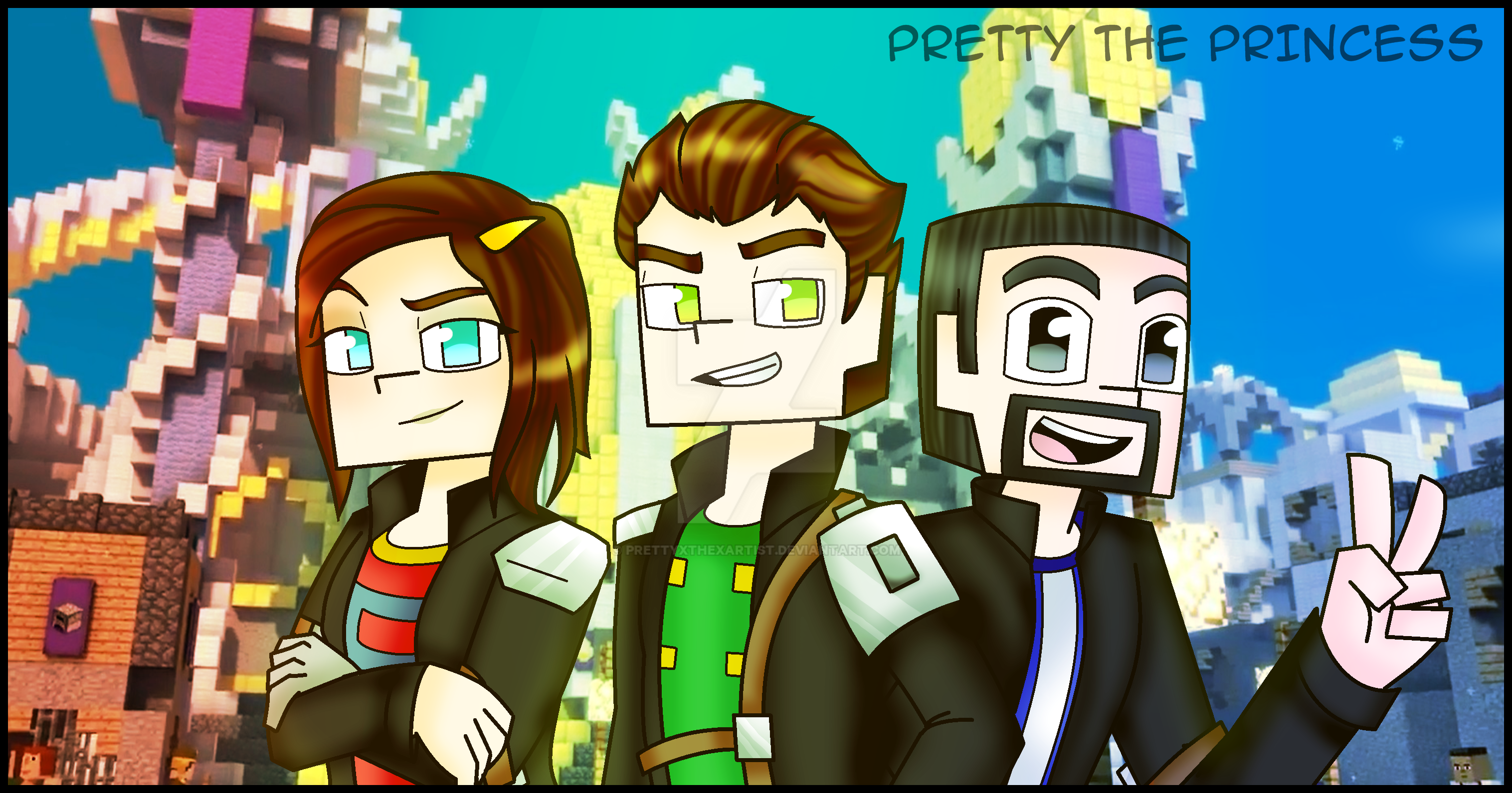 Minecraft: Story Mode - WE ARE THE BLAZE RODS! by PrettyXTheXArtist on.