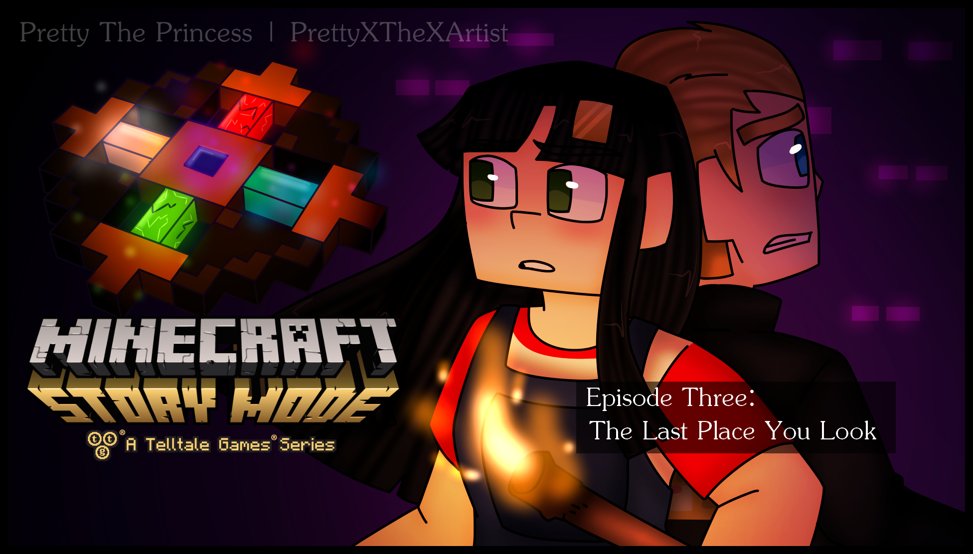Telltale on X: The @Minecraft: #StoryMode cast brought to life in this  awesome art by 'touwata' on Tumblr!    / X