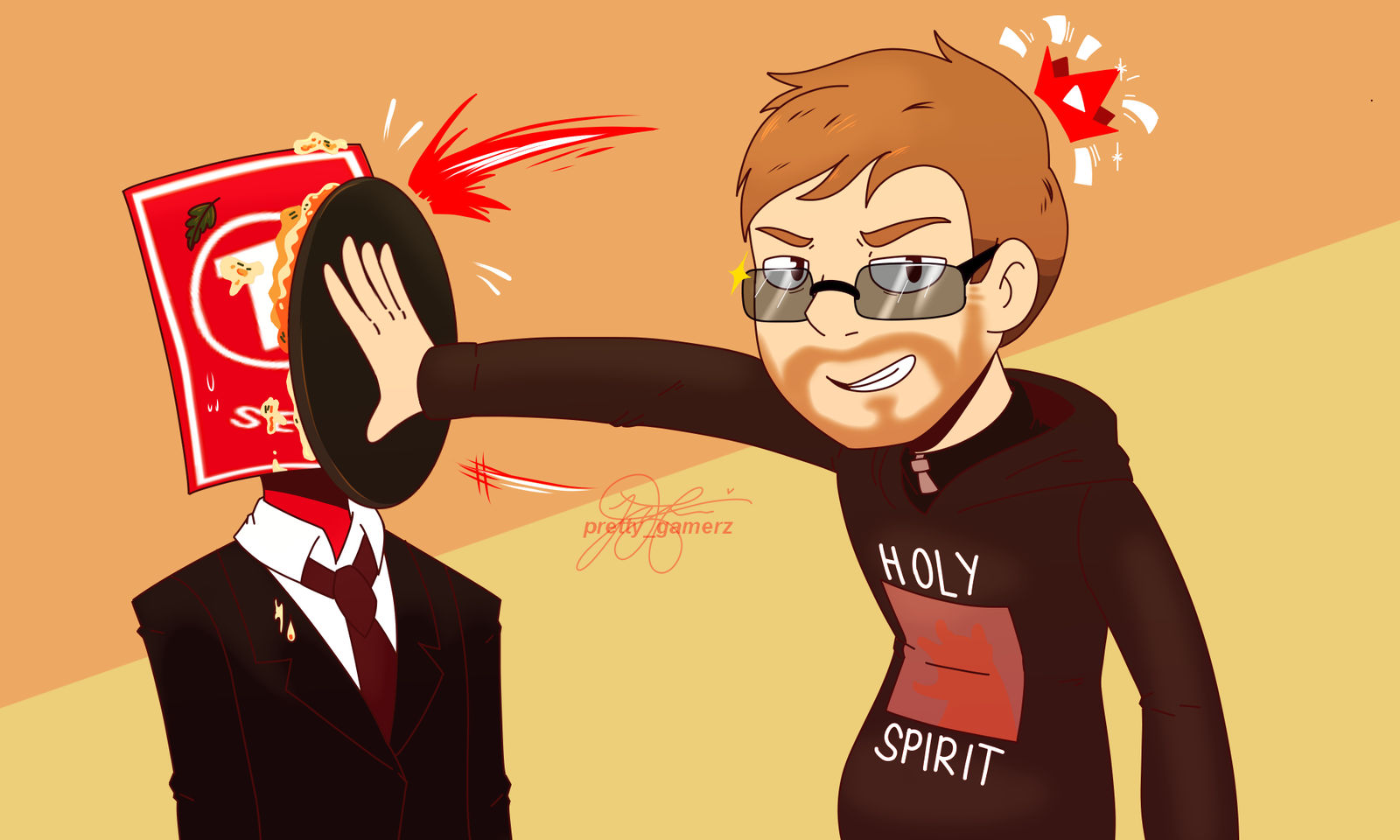 Pewdiepie Vs T Series By Prettyxthexartist On Deviantart - pewdiepie lasagna v1 2 roblox