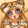 ACEO - Princess Serenity Bust