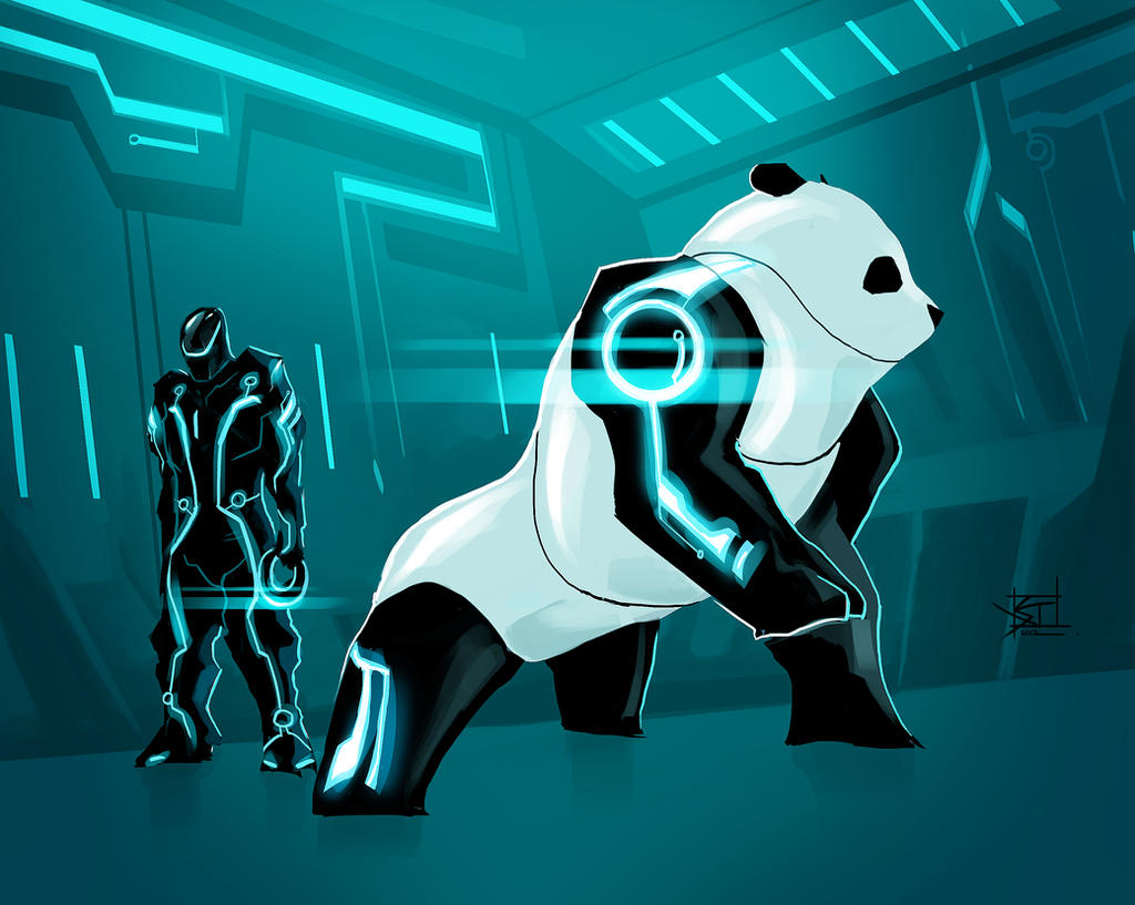 Tron Panda