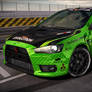 Mitsubishi Evo X 2013 front