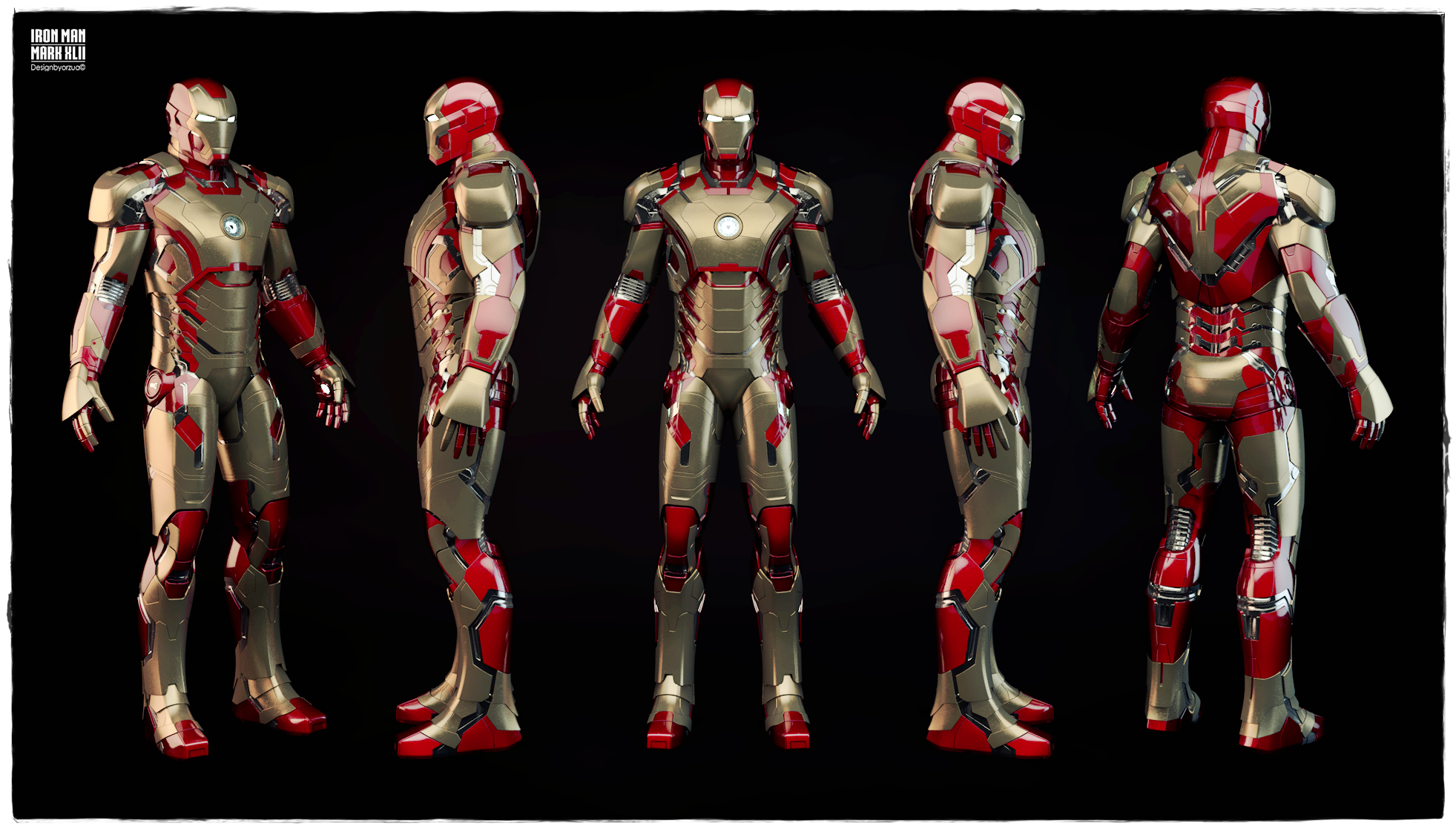 Iron Man Mark 42 Physical CG