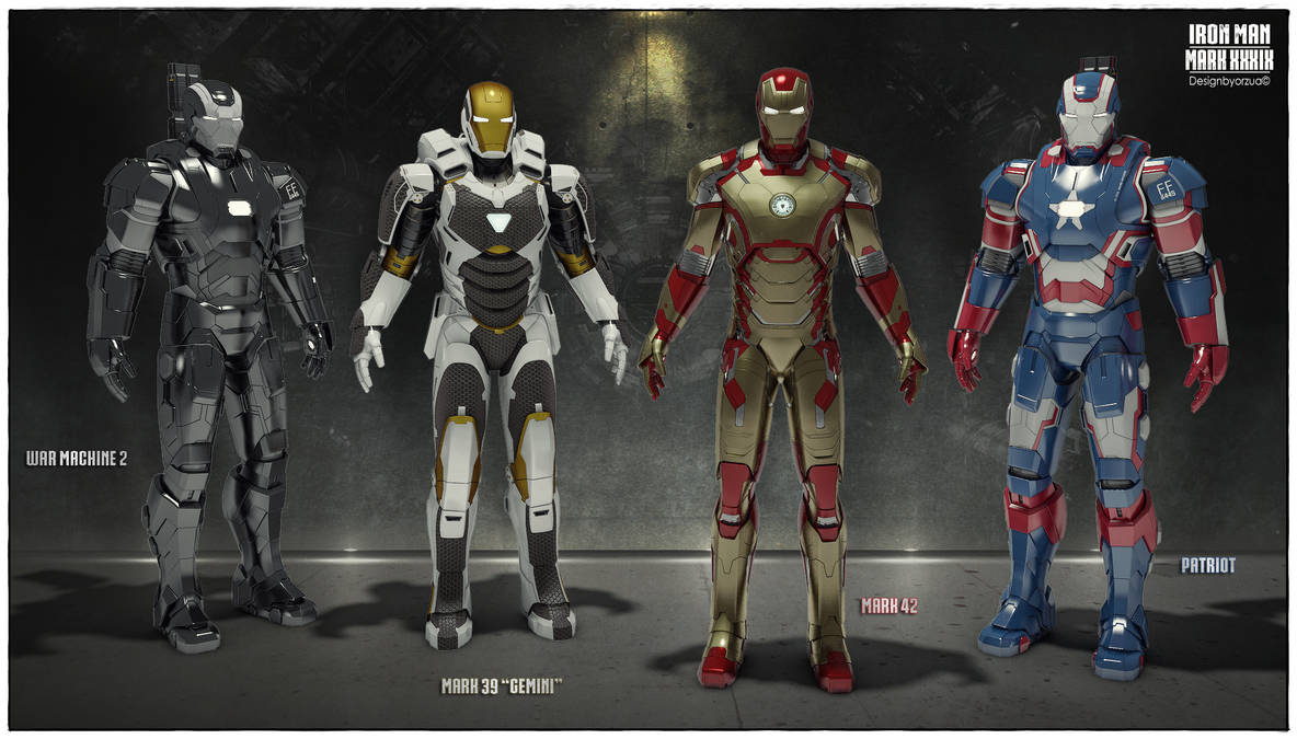 Iron Man Mark Suits Physical CG by Yorzua on DeviantArt