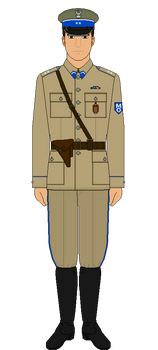 Polish Citizens' Militia 1948-55 uniform