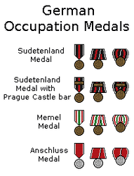 German Occupation Medals
