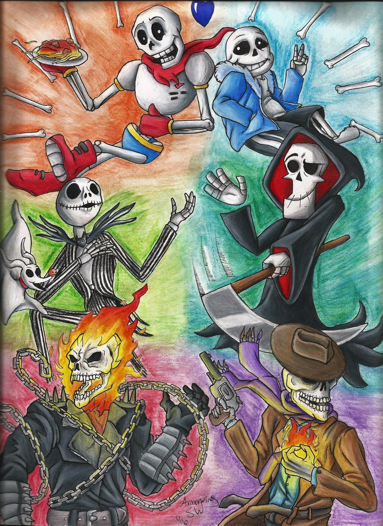 Awesome Skeletons by Armorwing on DeviantArt