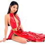 Asian Empress Red Dress 1