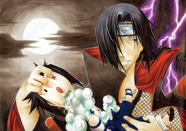 Itachi kills Sasuke