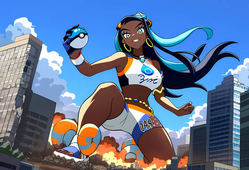 Gym Leader Nessa Challenges You To Battle