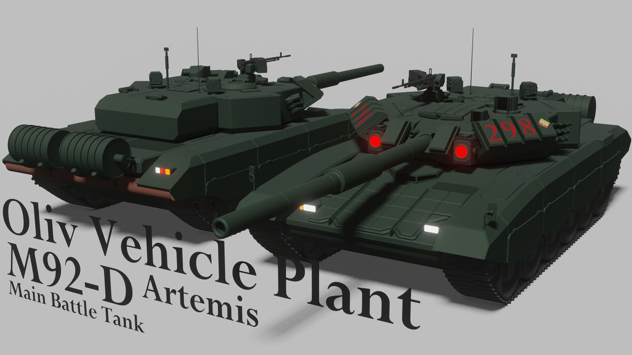 M92 O2 Tank M92 Artemis Main Battle Tank by StupolevBear on DeviantArt