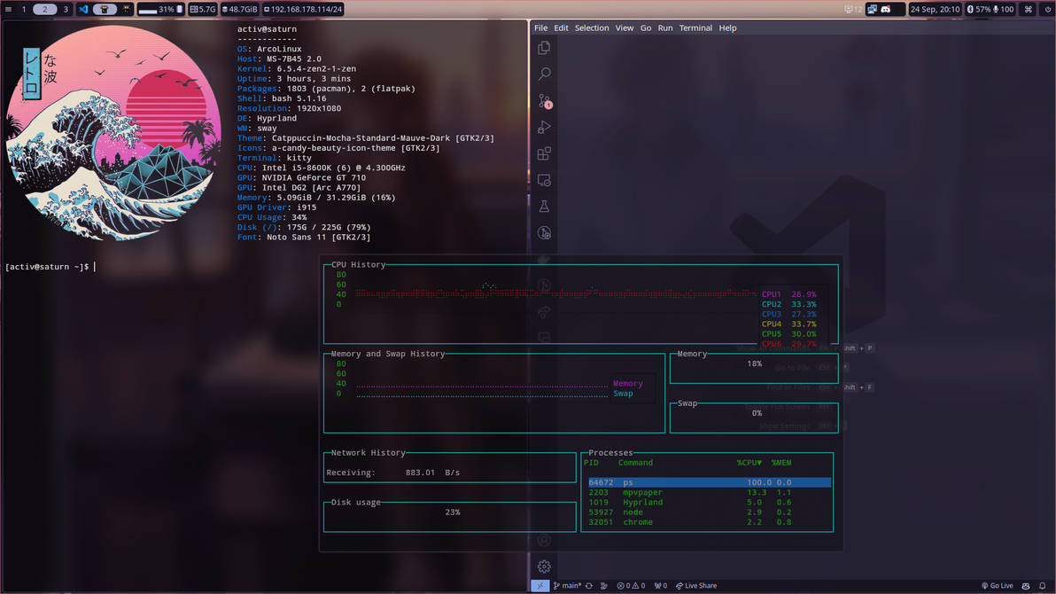 HyprlandDesktop preview