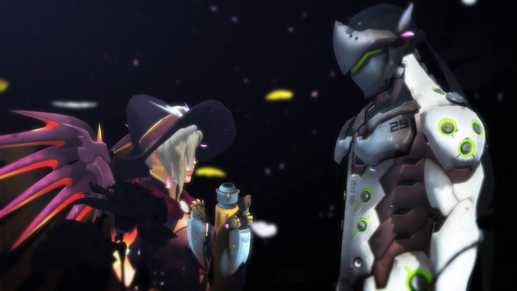 Mmd Mercy MMD - Mercy x Genji by Shiyobloodfallen on DeviantArt