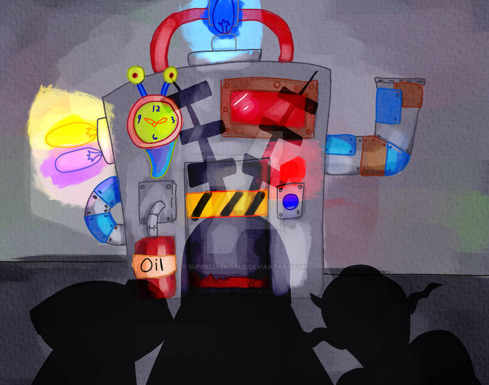 What a strange looking machine by SuperLuisworld on DeviantArt