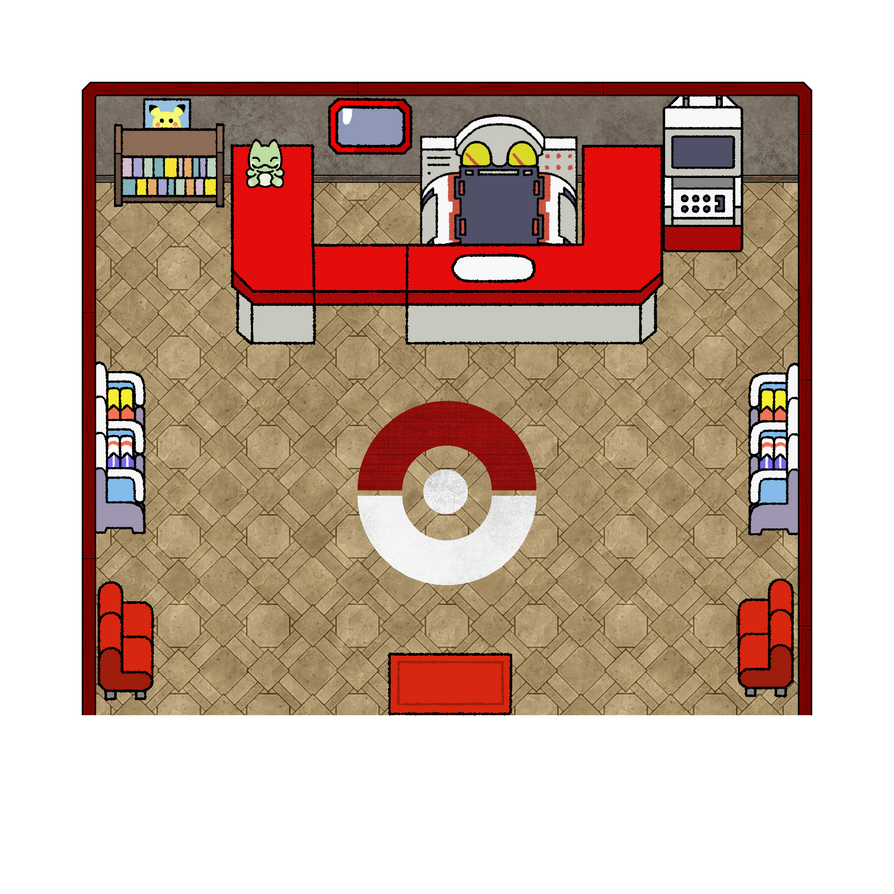 Pokemon Centre By PawsomeMaps On DeviantArt