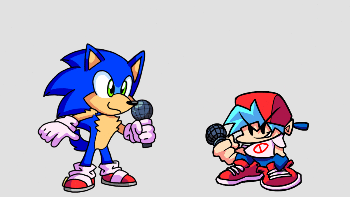 FNF V.S Sonic Mod (Conept Art) [Friday Night Funkin'] [Concepts]