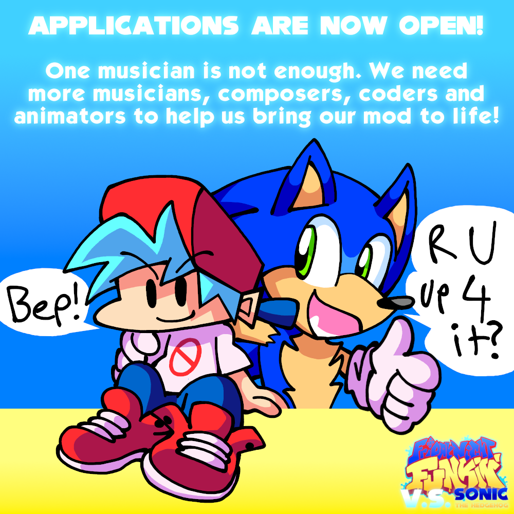 FNF V.S. Sonic Mod - Help Wanted (Open!) by HeartinaRosebud on DeviantArt