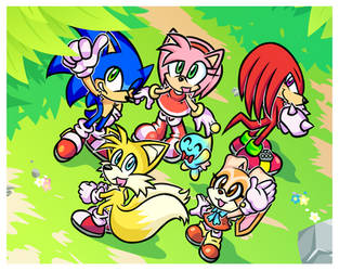The Gang's All Here, Sonic Style!