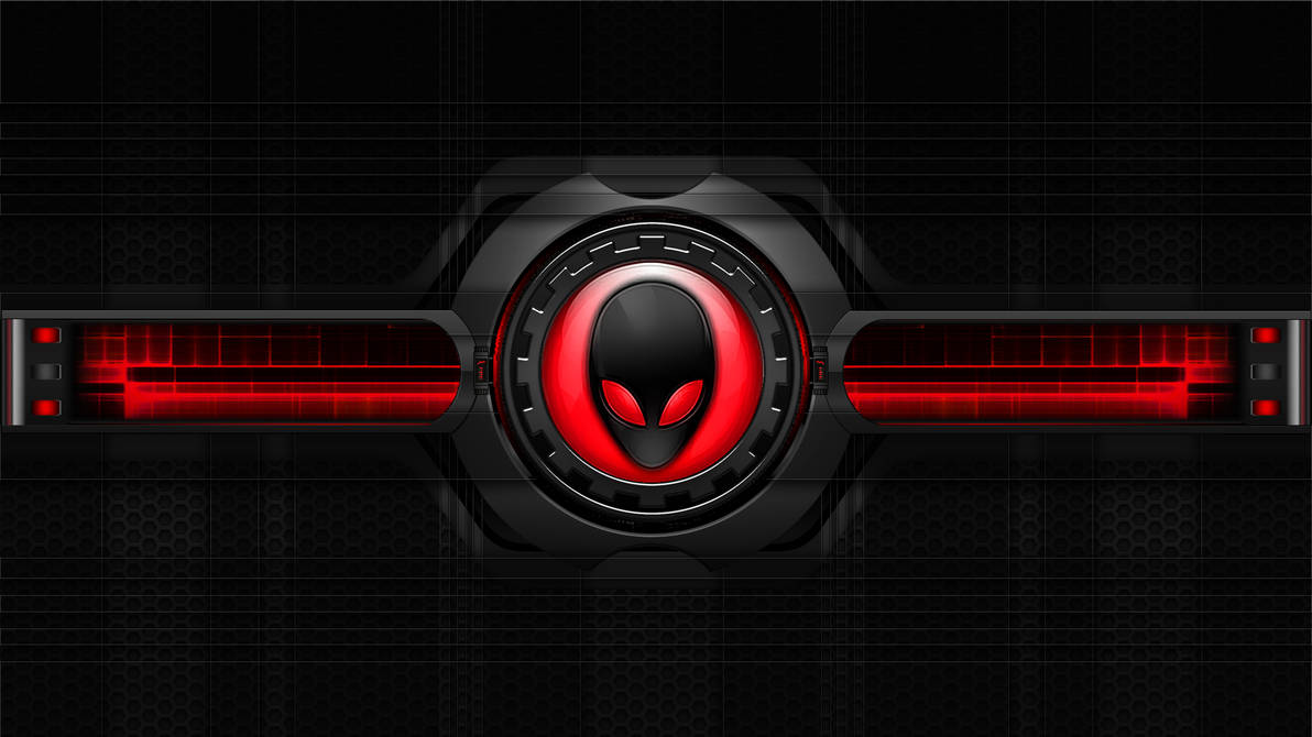Black And Red Alienware Wallpaper