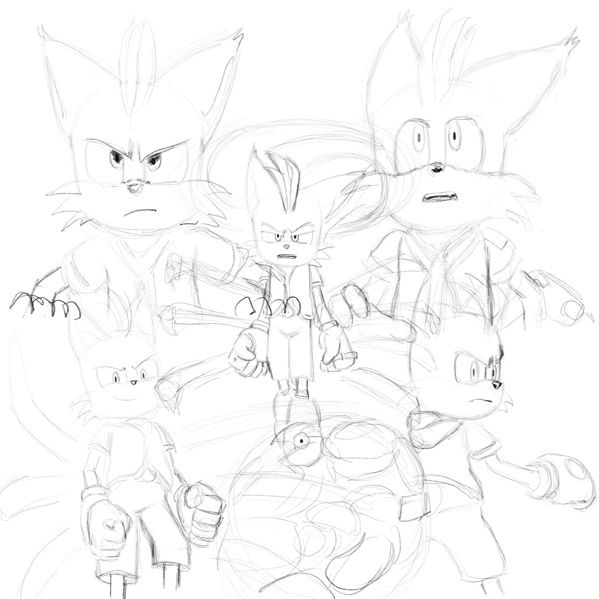 Nine sketches by KaylaGreen00 on DeviantArt