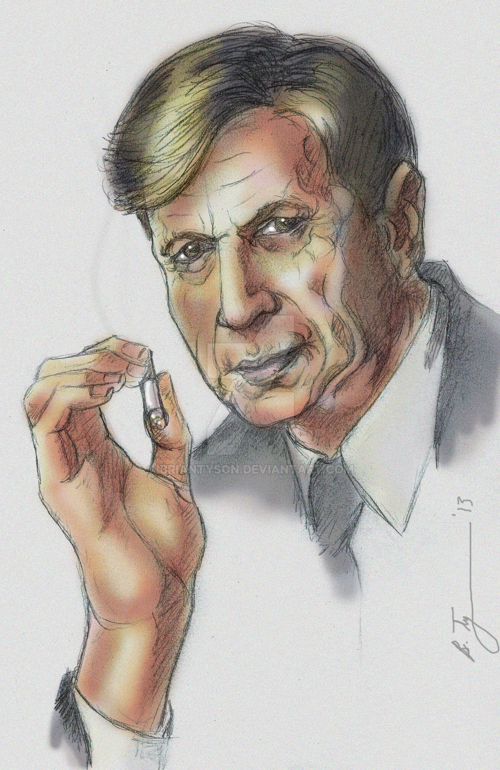 Cigarette Smoking Man (X Files) 2013f