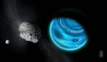 Neptune's Wrath| Duelling Storms and Scattered TNO by Eduardo-Tarasca