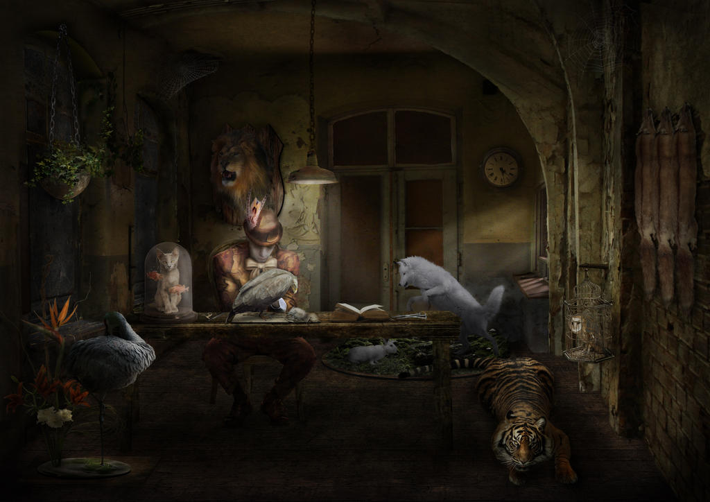 Taxidermist by Notvitruvian Taxidermist by Notvitruvian