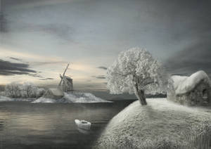 Winter scene by Notvitruvian Winter scene by Notvitruvian