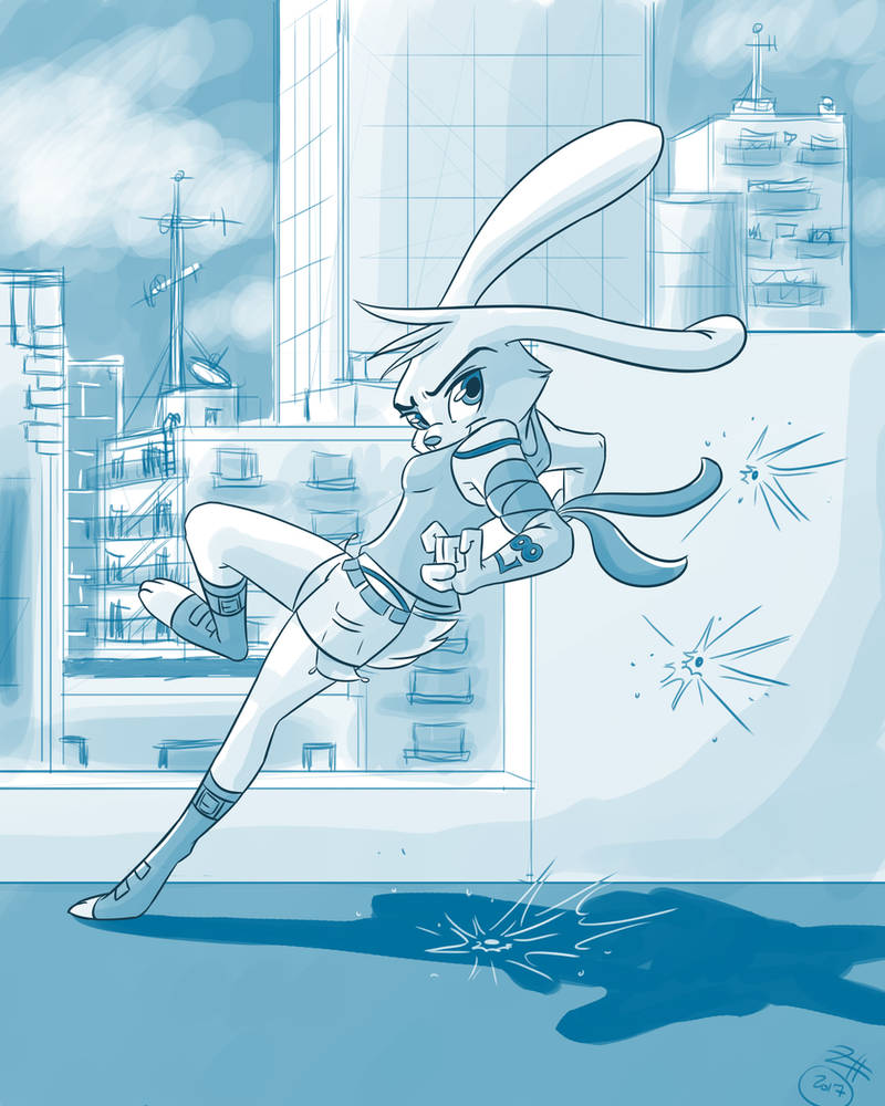 From Insight To Action Rabbit Action Rabbit! (no text) by Gyrforce on DeviantArt