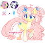 RARITY x FLUTTERSHY | GACHA | FUSION CHART OPEN