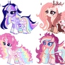 CUTE NEXT GEN PONY ADOPTS COLLAB WITH GIHHBLOONDE