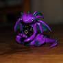 Purple and Green dice dragon