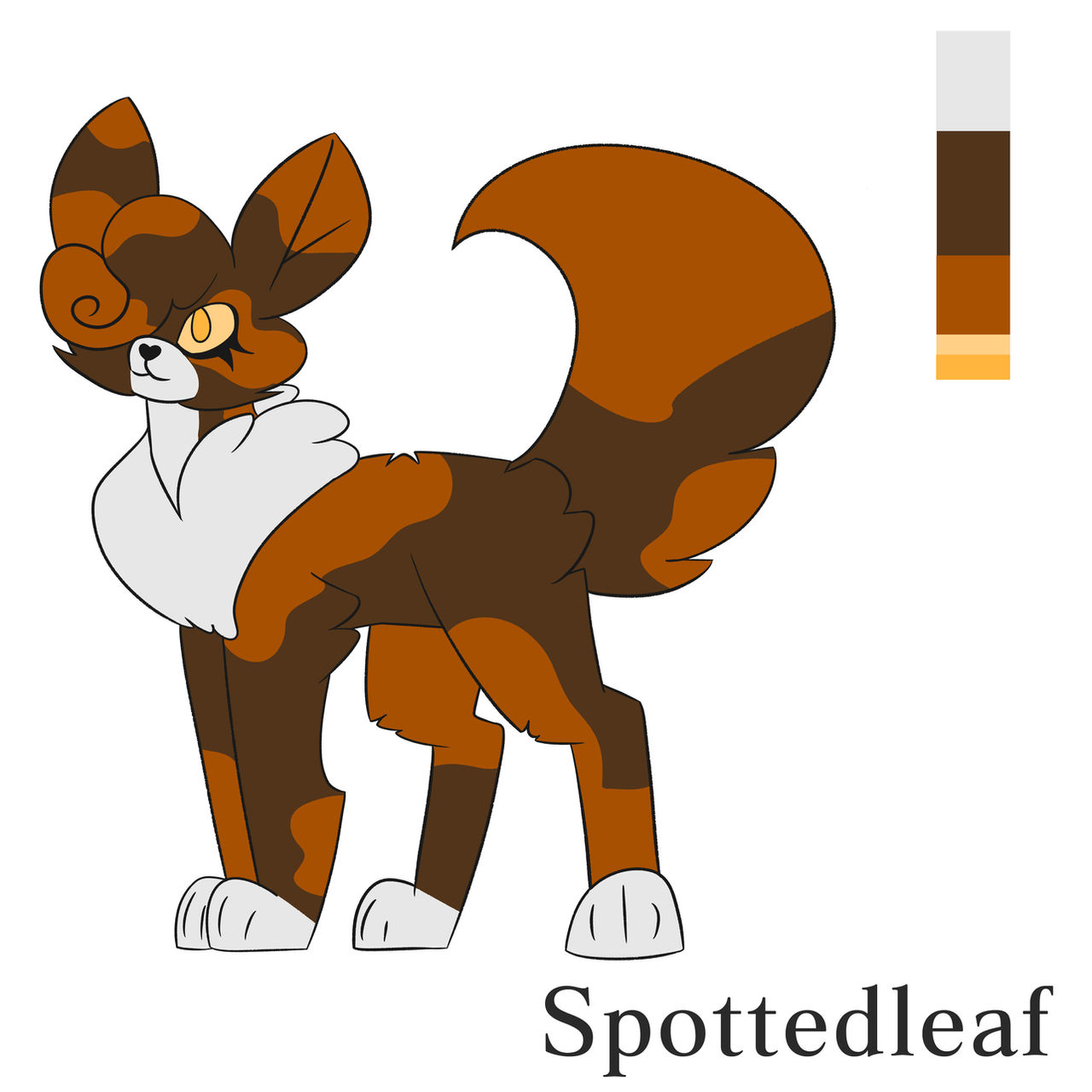 Spotledleaf Spottedleaf Design Reference by UnfilteredAngst on DeviantArt