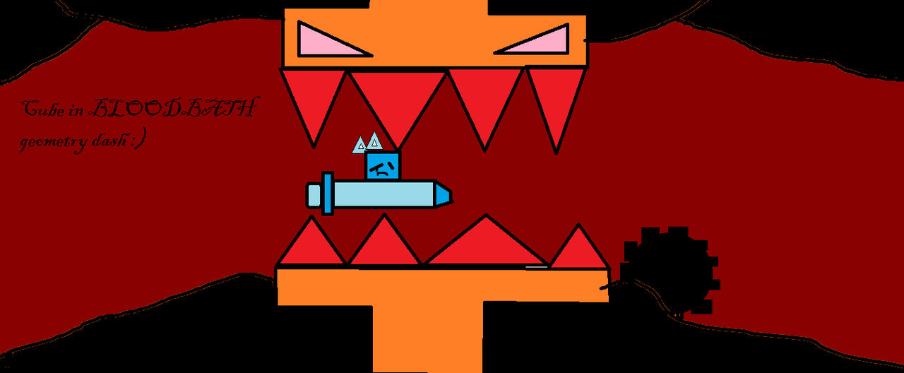cube in GEOMETRY DASH bloodbath JSAB AND GD by TheJSABnoobBUTpro on ...