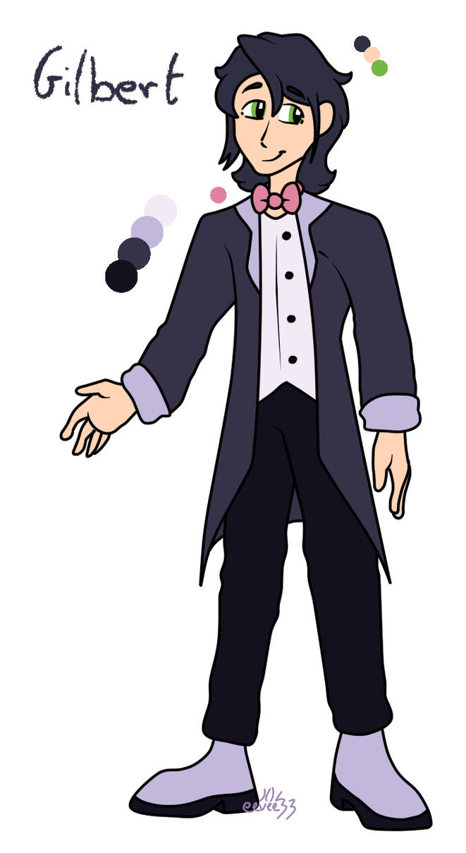Deviantart Gilbert Gilbert reference by Eevee33 on DeviantArt