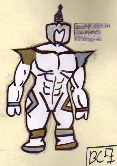 Buff Face Less Buff Faceless Prince form by BeautyChao7 on DeviantArt