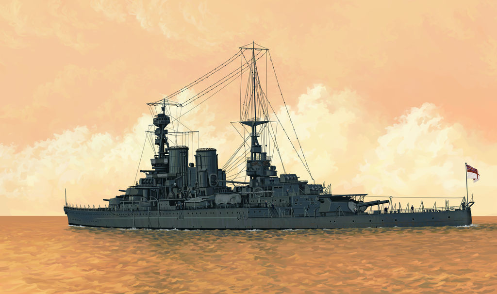 HMS Repulse by U-Joe on DeviantArt