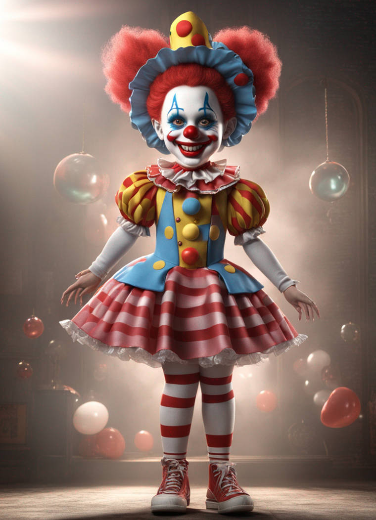 Clown girl