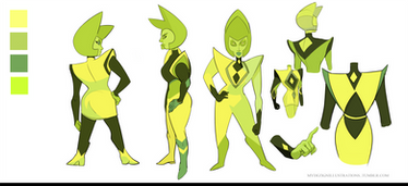 Yellow diamond design experimentation