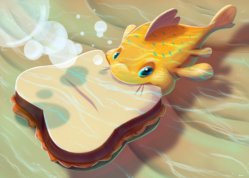 Pudgee Deviantart Pudge the Fish by kierstenhaleart on DeviantArt