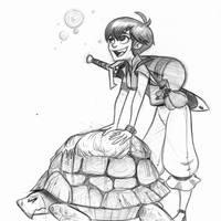 Sketchbook- Tortoise Adventure