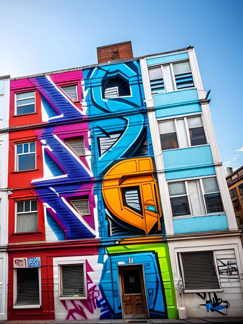 The awesome building down the block!!! by 45atatat123 on DeviantArt