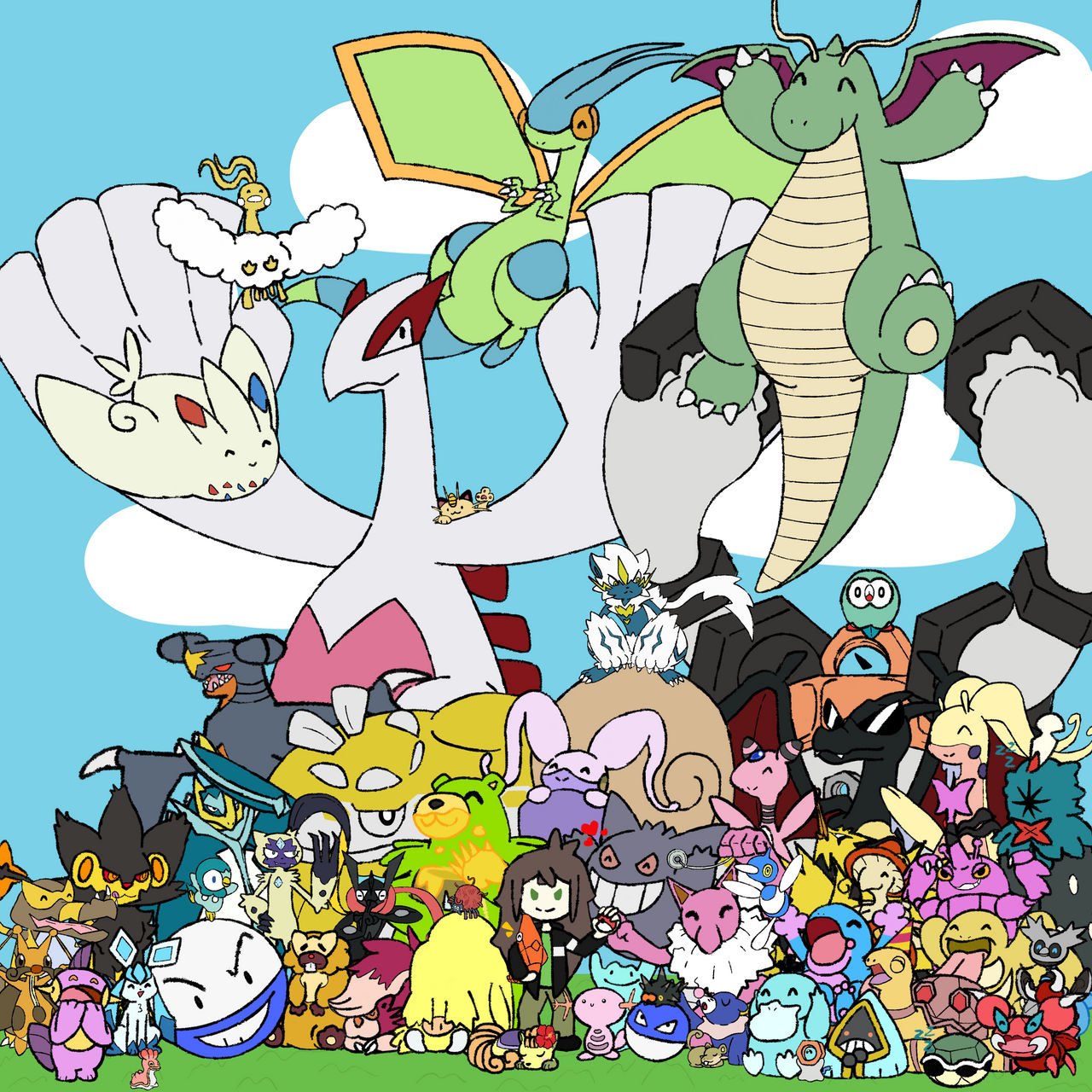 Dragons of Alola by SpinoOne on DeviantArt