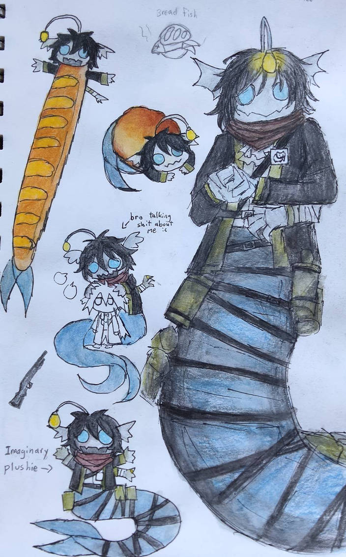 Anoymouse Fish ugly fish by hanagasaku69 on DeviantArt