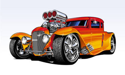 cool lookin hot rod