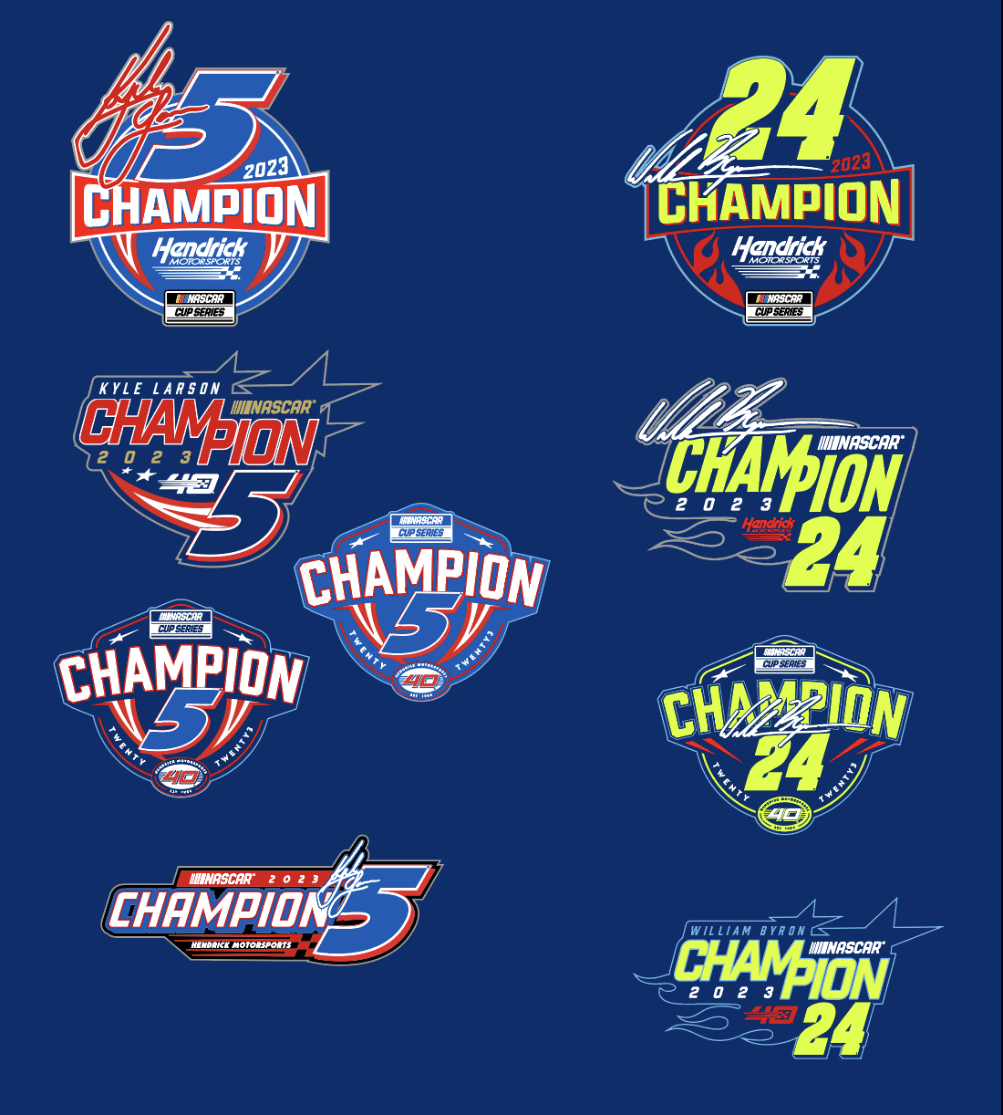 unused General NASCAR driver champ logos by Bmart333 on DeviantArt