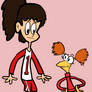 Lynn Loud and Red Fraggle